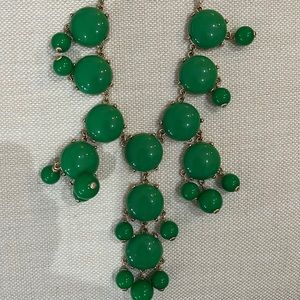 Stunning Vintage jcrew green bubble necklace